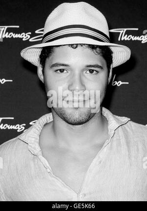 NEW YORK, NY - 21 juillet 2016 : Juan Benson assiste à la nouvelle collection Thomas Sabo Célébration à la Sky Room au New Museum Banque D'Images