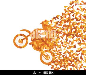 Abstract background vector concept moto Illustration de Vecteur