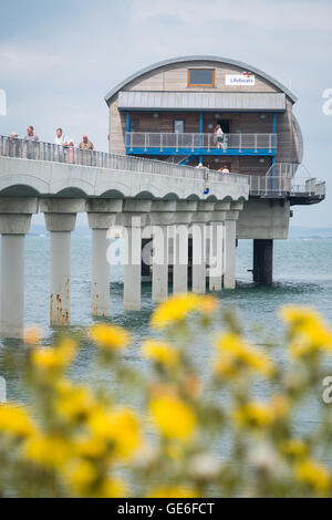 La station RNLI à Bembridge, île de Wight Banque D'Images