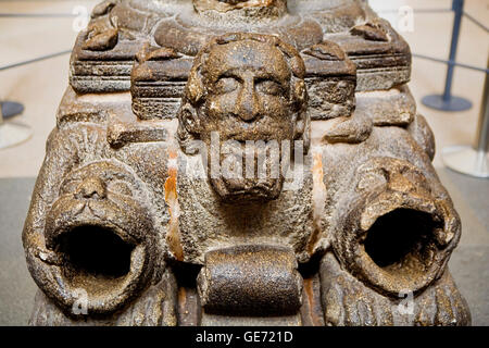 Croques Saint 'dos'. Portico de la Gloria, ouest de la Cathédrale, catedral de Santiago de Compostelle, Santiago de Compostela Banque D'Images