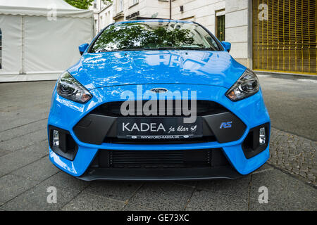 BERLIN - Juin 05, 2016 : voiture compacte Ford Focus RS (troisième génération). Les Classic Days Berlin 2016. Banque D'Images