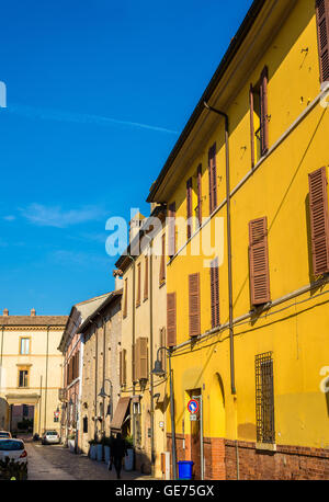 Street dans le centre historique de Ravenne - Italie Banque D'Images