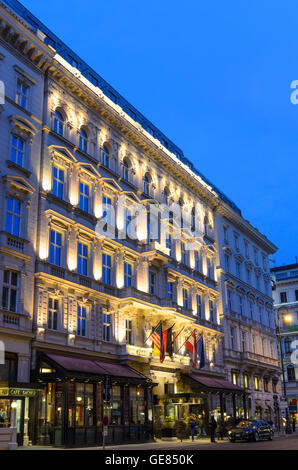 Wien, Vienne : Hotel Sacher Wien, Autriche,, 01. Banque D'Images