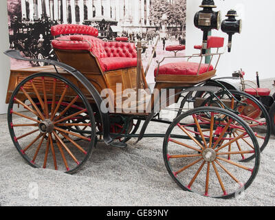 1893 Benz vis-avis Genre Victoria, 4,5Cv 1785cc 20kmh (inv 1519) photo 4 Banque D'Images