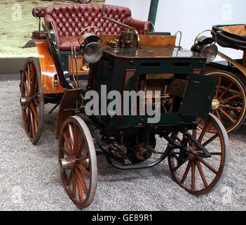 Panhard 1894 Levassir Phaeton tonneau, 3,5Cv 565cc 20kmh (inv 2222) photo Banque D'Images