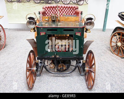 Panhard 1894 Levassir Phaeton tonneau, 3,5Cv 565cc 20kmh (inv 2222) photo 2 Banque D'Images