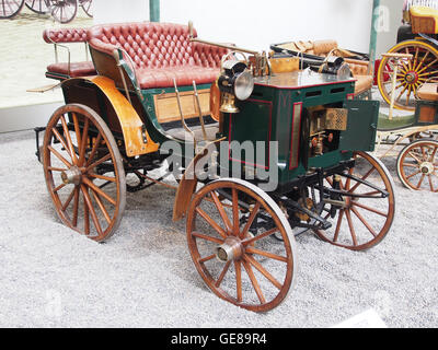 Panhard 1894 Levassir Phaeton tonneau, 3,5Cv 565cc 20kmh (inv 2222) photo 3 Banque D'Images