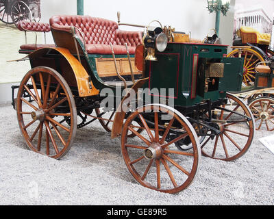 Panhard 1894 Levassir Phaeton tonneau, 3,5Cv 565cc 20kmh (inv 2222) photo 4 Banque D'Images