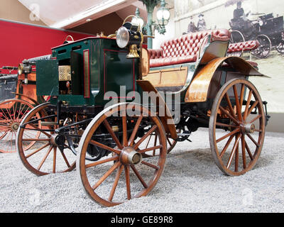 Panhard 1894 Levassir Phaeton tonneau, 3,5Cv 565cc 20kmh (inv 2222) photo 7 Banque D'Images