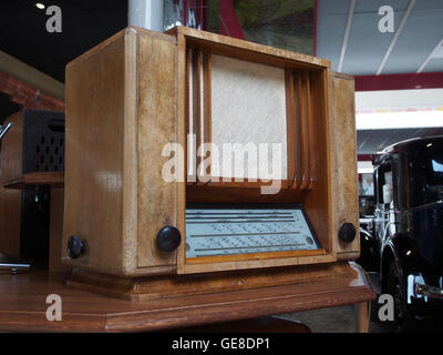 Récepteur de radio, musée Peugeot photo 6 Banque D'Images