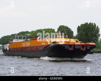 Volharding 9 navire (1973), l'ENI 02205698 Amsterdam-Rijnkanaal, pic1 Banque D'Images