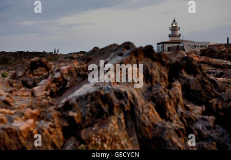 Phare de Cap de Creus. Parc Naturel du Cap de Creus.Costa Brava. Province de Gérone. La Catalogne. Espagne Banque D'Images