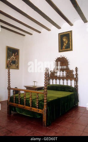 'Museo Casa Dulcinea'Museum chambre de Dulcinée,chambre,EL Toboso,Ciudad Real province,la route de Don Quichotte, Espagne Banque D'Images