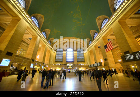 La gare Grand Central de New York de l'intérieur Banque D'Images