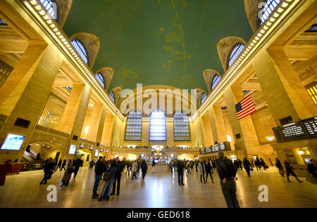 La gare Grand Central de New York de l'intérieur Banque D'Images