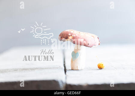 Bonjour idée d'automne Banque D'Images