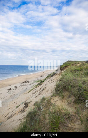 Plage Marconi à Wellfleet, MA sur Cape Cod. Banque D'Images