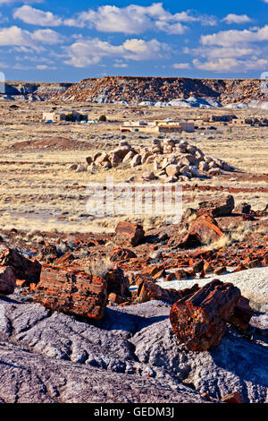 Géographie / voyages, USA, Arizona, Woodruff, Petrified Forest National Park, Arizona, No-Exclusive-Utilisation Banque D'Images