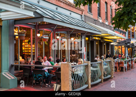 Restaurant Tarif urbain riffs, Boulder, Colorado, USA Banque D'Images