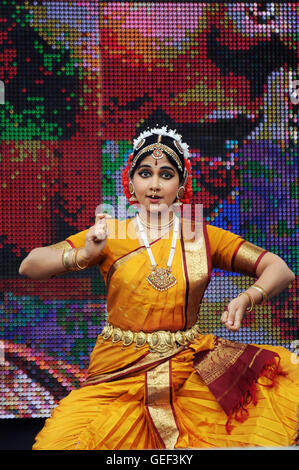 Danseuse indienne Banque D'Images