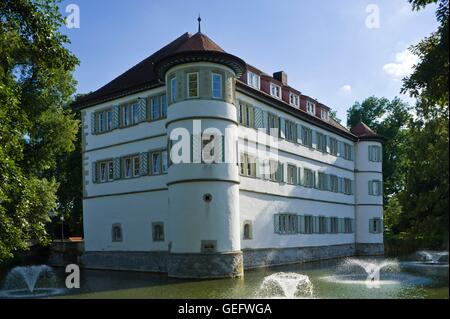 Château à douves, Bad Rappenau Banque D'Images