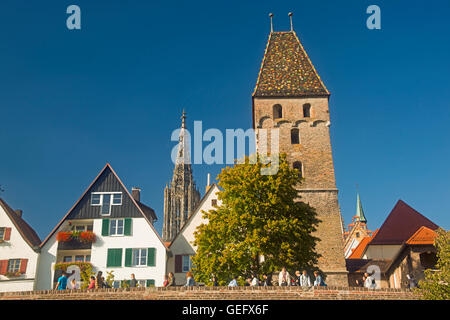Metzgerturm, Ulm Banque D'Images