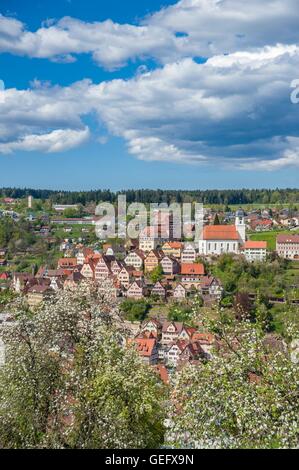 Altensteig, Forêt-Noire Banque D'Images