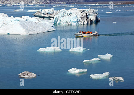 Joekulsarlon, Islande Banque D'Images