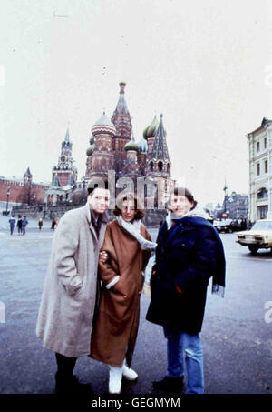 Frank Whaley, Natalya Negoda, Roman Polanski Nach dem Fall des eisernen Vorhangs nutzt der Amerikaner Archer (Frank Whaley) die Chance, sich in Moskau umzusehen. Hier lernt er Lena (Natalya Negoda) kennen. *** *** Légende locale, 1991 Retour à l'URSS, Ba Banque D'Images