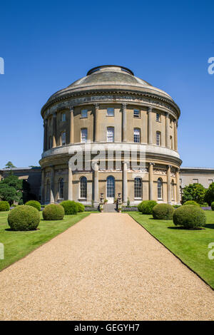 BURY ST EDMUNDS, UK - 19 juillet 2016 : une vue de la belle Ickworth House et jardins dans le Suffolk, le 19 juillet 2016. Banque D'Images