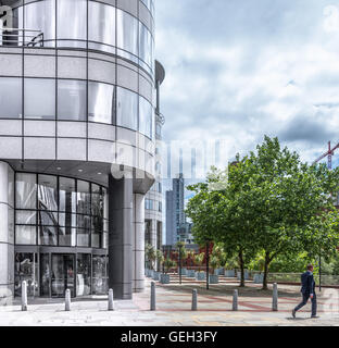 Le centre-ville de Manchester photos urbaines Banque D'Images