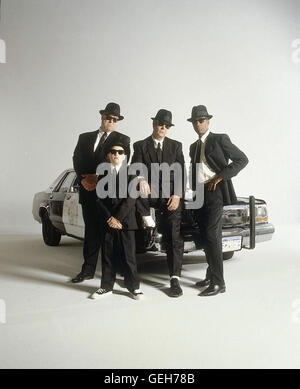 John Goodman, Dan Aykroyd, J. Evan Bonifant, Joe Morton *** *** légende locale, 1998, Blues Brothers 2000 Blues Brothers 2000 Banque D'Images