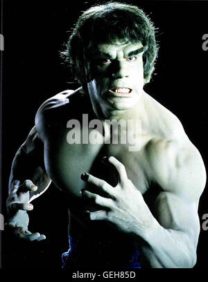 Lou Ferrigno (Hulk) *** légende locale *** 1990, la mort de l'Incroyable Hulk, Der tod Des Unheimlichen Hulk Banque D'Images