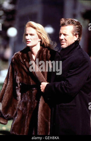 Nancy (Kelly Lynch) Breyers, Michael Bosworth (Mickey Rourke) *** légende locale ***, 1990, 24 heures désespérées Stunden dans senneur Gewalt Banque D'Images