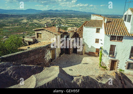 Villafamés rural villa à Castellon, région de Valence en Espagne Banque D'Images