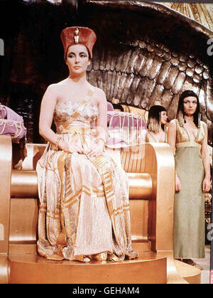 Elizabeth Taylor Cléopâtre (Elizabeth Taylor) à voir *** *** 1934 légende locale, Cléopâtre, Cleopatra Banque D'Images