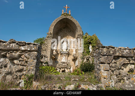 Mémorial pour les soldats tombés à Saint Gervais, Vendée, France Banque D'Images