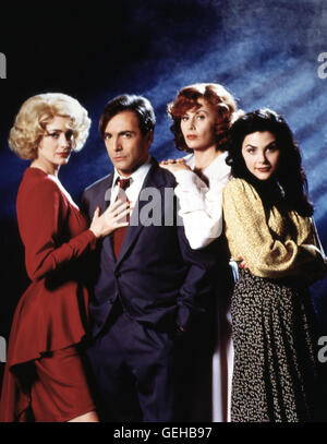 Lola (Sean Young), Ned (Armand Assante), Lana (Kate Nelligan), Laura (Sherilyn Fenn) *** légende locale *** 1992, Fatal Instinct, Instinct mortel Banque D'Images