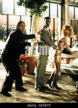 Bob Hoskins, Denzel Washington, Chloe Webb *** *** 1989 légende locale, condition cardiaque, Der Chaoten-Cop Banque D'Images