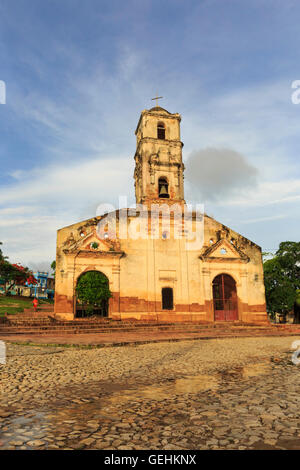 Eglise de Santa Ana la ruine de l'église dans la ville historique de Trinidad, Cuba Banque D'Images