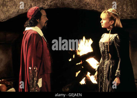 Tim Curry, Rebecca de Mornay *** *** 1974 légende locale, Trois Mousquetaires, l', Die drei Musketiere Banque D'Images