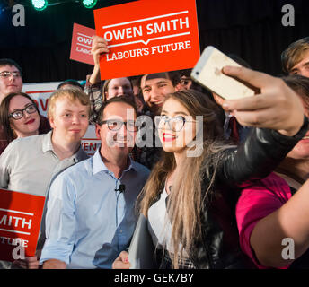 Londres, Royaume-Uni. 26 juillet, 2016. Direction du travail campagnes aspirant à Londres. Crédit : Michael Tubi/Alamy Live News Banque D'Images