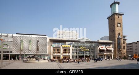 Volme-Galerie, tour de ville, Friedrich-Ebert-Platz, Hagen Banque D'Images