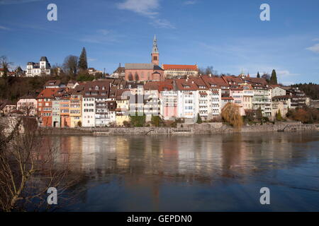 Géographie / voyage, Allemagne, Bade-Wurtemberg, Forêt Noire, Hochrhein, Waldshut district administratif, Brugg, Rhin, Banque D'Images