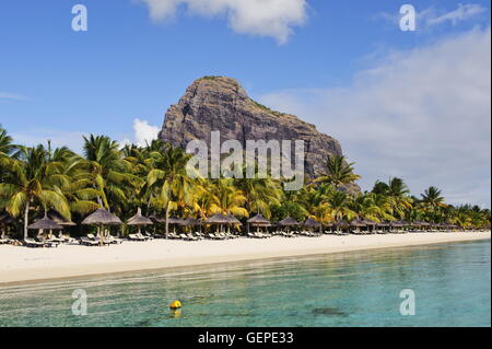 Hôtel Paradis, Le Morne Banque D'Images