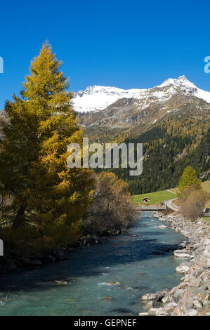 Géographie / voyage, Autriche, Tyrol, Dichtenkogel Gesschloessbach, Roter Kogel, Felber, Tauern, Matrei, Banque D'Images