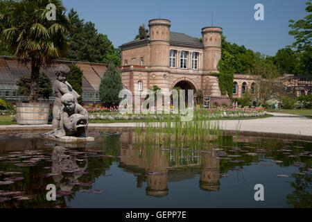 Géographie / voyage, Allemagne, Bade-Wurtemberg, Forêt Noire, Karlsruhe, Botanical garden, gardien, Banque D'Images