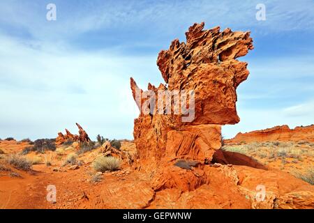 Géographie / voyages, USA, Arizona, de grès fin, Edmaiers Secret, Vermillion Cliffs Wilderness, Banque D'Images