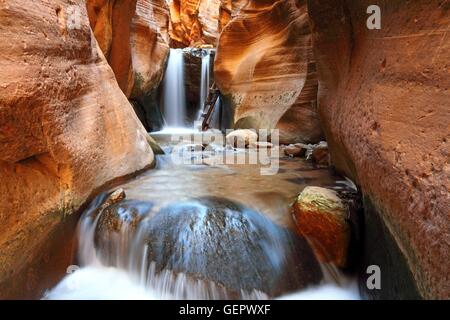 Géographie / voyages, USA, Utah, Kanarra Creek, Kanarraville, Banque D'Images