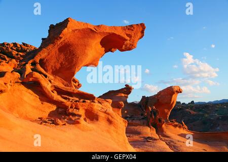Géographie / voyages, USA, Nevada, peu de Finlande, hobgobelins, aire de Butte d'or Scenic Route, Banque D'Images